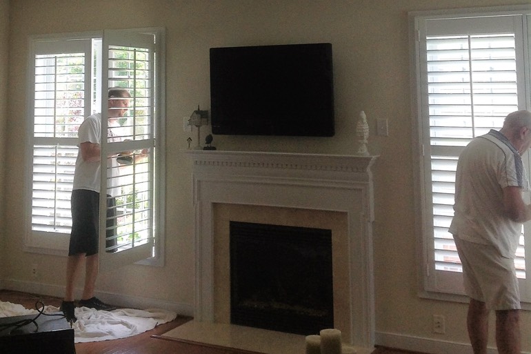 Honolulu shutter installation